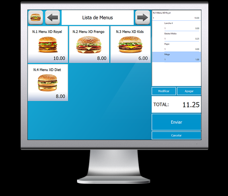 Serviço de Software Pedidos Restaurante Boquim - Software de Restaurante